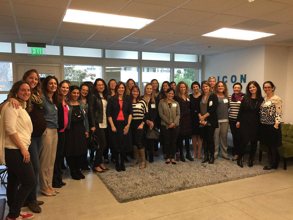 Members of the ICON Women in Tech community gathered together