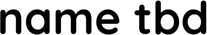 Name TBD logo